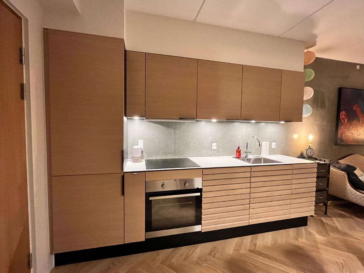 Apartment Directly To Seafront Of Bassin 7 With Big Balcony And Free Parking Орхус Екстер'єр фото