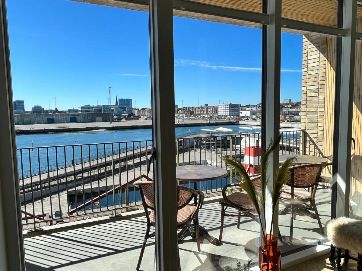 Apartment Directly To Seafront Of Bassin 7 With Big Balcony And Free Parking Орхус Екстер'єр фото